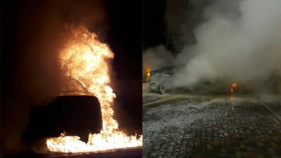 Облили та підпалили: на Рівненщині шукають паліїв автомобіля білоруса Облили та підпалили: на Рівненщині шукають паліїв автомобіля білоруса