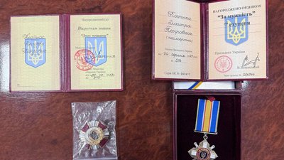 На Вінниччині родинам загиблих оборонців вручили нагороди