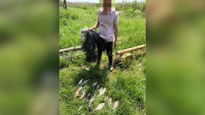 Чоловіка із забороненим знаряддям лову виявили на Рівненщині
