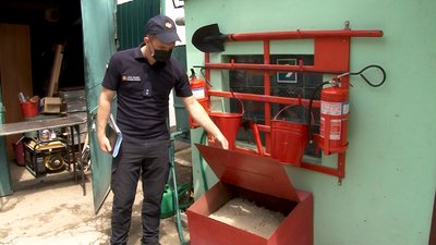 Готуються до Трійці: на Черкащині ДСНСники перевіряють церкви на безпечність Готуються до Трійці: на Черкащині ДСНСники перевіряють церкви на безпечність
