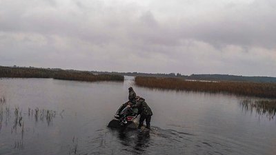Понад 500 метрів браконьєрських сіток виявили на двох озерах Волині