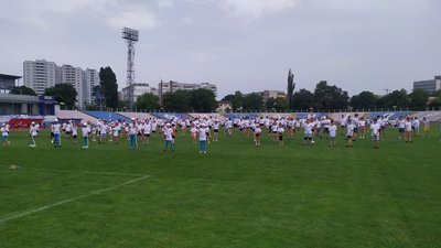 У Черкасах відзначили Олімпійський день руханкою У Черкасах відзначили Олімпійський день руханкою