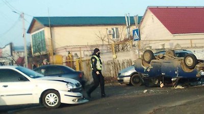 У Херсоні вранці сталася дорожньо-транспортна пригода без травмованих
