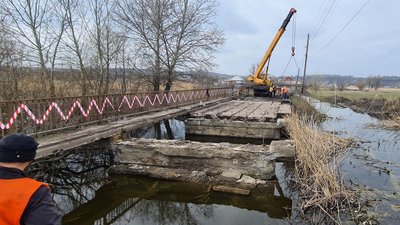У Козачій Лопані на Харківщині перекрили міст через капітальний ремонт