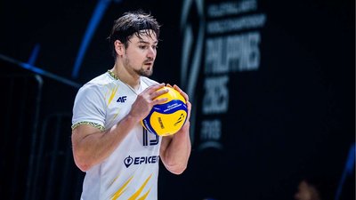Україна у Лізі націй провела 5-сетовий матч з Італією