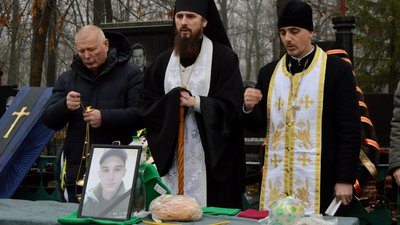 У Кропивницькому попрощались із Валентином Погрібним, який загинув під Бахмутом