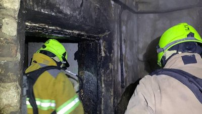На Полтавщині внаслідок пожежі постраждала дитина та чоловік На Полтавщині внаслідок пожежі постраждала дитина та чоловік