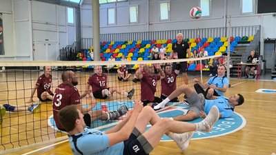 волейбол сидячи, яструби, ветерани, поліція охорони, тернопіль, гарт велетів