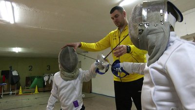 Після 20 років перерви у Рівному відкрили секцію фехтування