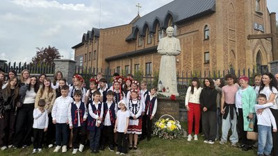 Папа Римський, пам'ятник, Житомир, понтифік, освячення, відкриття, Барка