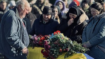 Паланська громада на Черкащині попрощалася із полеглим захисником
