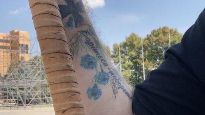 "Передали дух України": ветеран вивіз трембіту з-під обстрілів у Торецьку на Харківщину "Передали дух України": ветеран вивіз трембіту з-під обстрілів у Торецьку на Харківщину