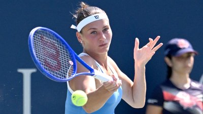 Марта Костюк на турнірі WTA 1000 у Торонто