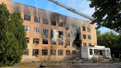Шкода довкіллю: удар по адмінбудівлі у Чернігові завдав шкоди на понад 289 тис. грн