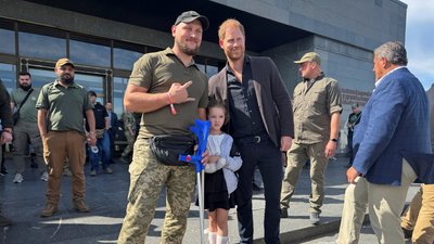 Принц Гаррі в Україні