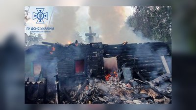 На Чернігівщині під час пожежі загинув 69-річний чоловік