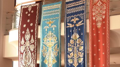 Рушник в ім'я перемоги: черкаська майстриня представила новий проєкт Рушник в ім'я перемоги: черкаська майстриня представила новий проєкт