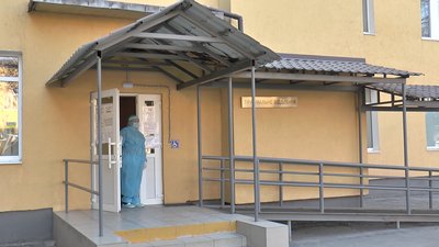 Приймальне відділення 3-ї міської лікарні у місті Полтава Приймальне відділення 3-ї міської лікарні у місті Полтава