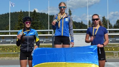 Лижниця із Закарпаття Євгенія Мурач виборола золото на чемпіонаті України