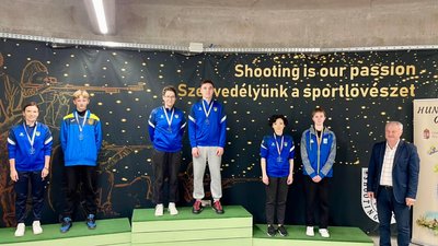 Стрільба, турнір, Угорщина, Поліна Колеснікова, Віталіна Бевз
