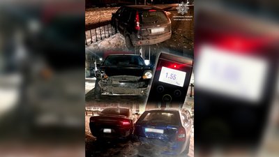 ДТП: у Чернігові відсторонили від керування нетверезого водія
