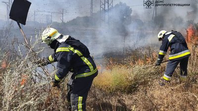 пожежа, Дніпропетровщина