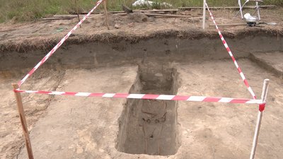 Знайдене поховання монахинь на Рівненщині