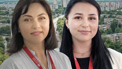 Рієлторки з Харкова Марина Ярова й Вікторія Осипчук