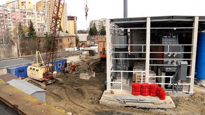 У Житомирі завершують теплоелектростанцію, яка працюватиме на подрібненій деревині