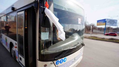 З гуманітарною евакуаційною колоною, що вирушила з Запоріжжя до Маріуполя, втрачений зв'язок