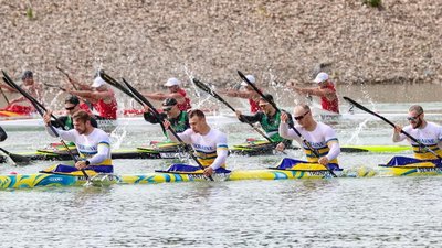 Українська четвірка веслувальників на Євро увійшла до топ-5 фіналу 500-метрівки на байдарках: результат