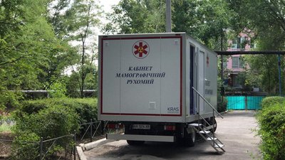 У Дніпрі розпочав роботу безкоштовний рухомий мамографічний кабінет