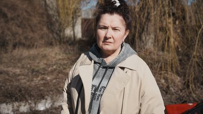 Жителька Харкова Тетяна