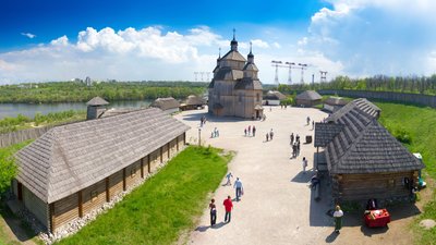 На острові Хортиця у зв'язку з реконструкцією перекрили проїзд до туристичних локацій
