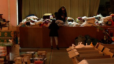 Громада на Рівненщині зібрала й підправила 150 тонн гуманітарної допомоги Громада на Рівненщині зібрала й підправила 150 тонн гуманітарної допомоги