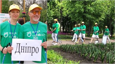 У Кропивнвницькому відзначили Всесвітній день скандинавської ходьби