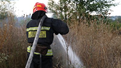 Гасили шість годин. На Дніпропетровщині через пожежу знищено майже гектар сухої трави