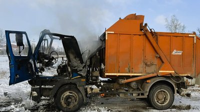сміттєвоз у руській лозовій