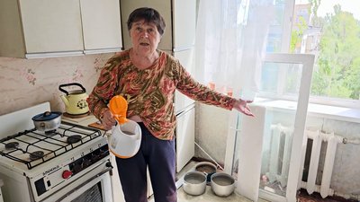 Жителька Костянтинівки Донецька область