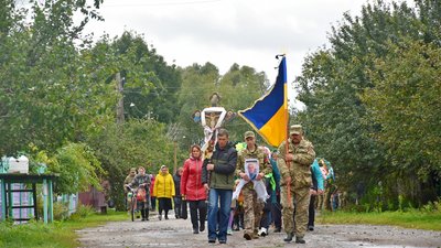 На Чернігівщині попрощалися із захисником, який загинув на Херсонщині
