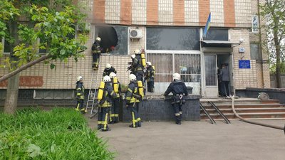 В Одесі зайнялося приміщення Державного архіву