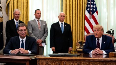 Вучич та Трамп