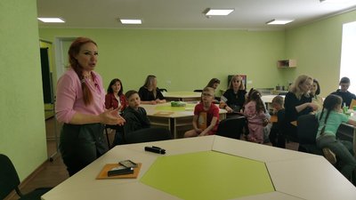 У Полтаві для переселенців влаштували інтерактивну лекцію У Полтаві для переселенців влаштували інтерактивну лекцію