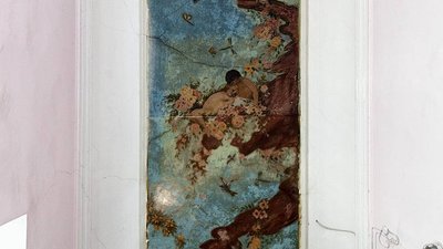 В Одесі реставрують стелю з полотном Гольдштейна. Що відомо В Одесі реставрують стелю з полотном Гольдштейна. Що відомо