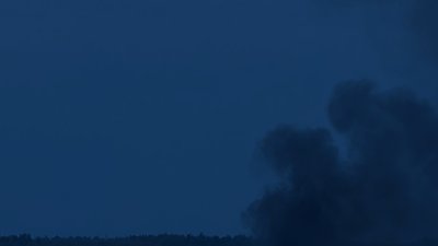 Житомир, вибух, дим, ніч