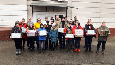 Акцію зі збору речей, необхідних бійцям на передовій, провели в кропивницькій гімназії