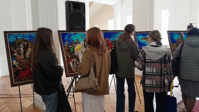Відкриття виставки стацій "Хресна дорога Христа — Випробування України", Тернопіль, 2024 Відкриття виставки стацій "Хресна дорога Христа — Випробування України", Тернопіль, 2024