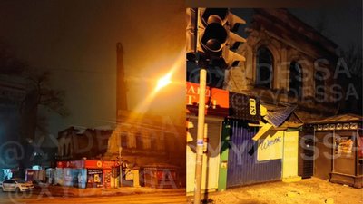 Чотири обвали за місяць. В Одесі обвалилася закинута будівля фабрики морозива Чотири обвали за місяць. В Одесі обвалилася закинута будівля фабрики морозива