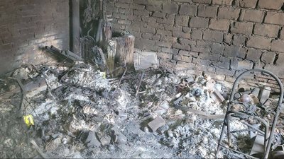 Рештки двох людей, яких вбили росіяни, знайшли у спаленому гаражі Бучі