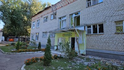 Наслідки обстрілу Глухова 30 серпня 2024.